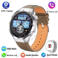 2025 New GPS NFC GT5 Pro Smart Watch Men HD AMOLED Screen Heart rate Bluetooth Call IP68 Waterproof Man Smartwatch Holiday Gifts
