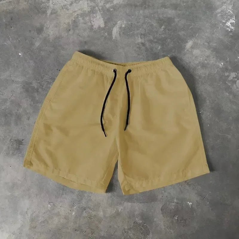 2026 Summer Men's Swimwear Swim Shorts Trunks Beach Board Shorts Swimming Pants Mens Running Sports Surffing Shorts Male M-5XL