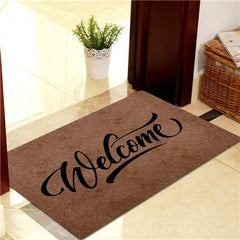 Welcome Front Door Mat Hallway Entrance Doormat Shoes Clean Carpet Rug 40x60cm