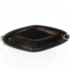 Underarm Shoulder Bags for Women Solid Color Texture Leather