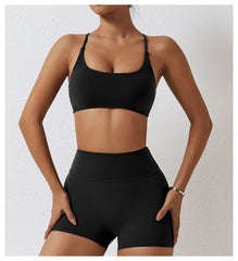 Seamless Yoga Set Workout Sportswear Gym Clothing 2Pcs Sport Sets Women