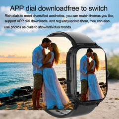 2.01'' Sports Smart Watch Fitness Clock Health Monitor Waterproof Smartwatch Wireless Call Watches For Men Women IOS Xiaomi 2025