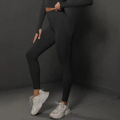 Women Seamless Yoga Pants Fitness Sports Running Sportswear Stretchy Lifting Tights