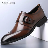 Golden Sapling Men's Formal Shoes Office Dress Loafers Fashion Leather Flats