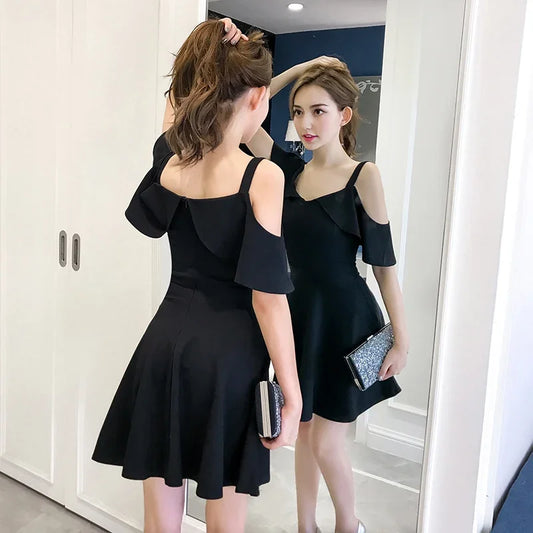 Evening Dresses: Clothing Short Women's Dress Party Female Dresses