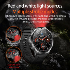 2026 New T-REX3 Outdoor Smart Watch 1.85inch AMOLED 1000mAh Large Battery 5ATM Waterproof Voice Call Sports Men Fitness Bracelet