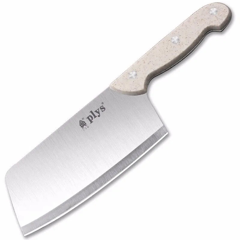 PLYS Stainless Steel Slicing Knife, Household Women's Model Kitchen Meat Cleaver