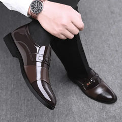 Men Shoes Formal Fashion Business Dress Slip On Dress Shoes Mens Oxfords Footwear