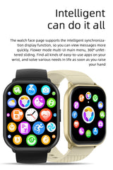 2026 New Lady fashion Smart Watch Men Women Heart Rate Blood Pressure Fitness Tracker Bluetooth Call Smartwatch Man For Android