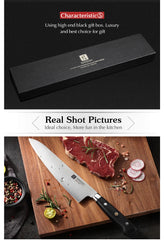 210mm Chef Knife 3 Layer 440C Core Clad Steel Kitchen Knives Stainless Steel