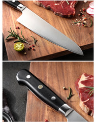 210mm Chef Knife 3 Layer 440C Core Clad Steel Kitchen Knives Stainless Steel