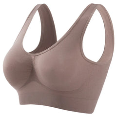 Women Seamless Bras Sports Wireless Notepads Bra Female Breathable Brassiere