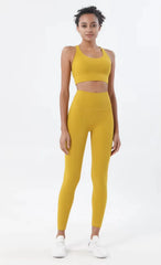 Sportswear Yoga Clothes Set Leggings and Tops Fitness Sports Suits Gym Clothing
