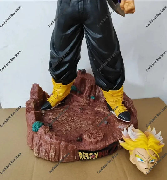 50cm Anime Dragon Ball Z Trunk Figure Dbz Super Saiyan Action Figure Model Doll Decoration Toys Gifts for Children