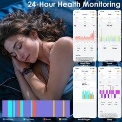 2025 Men's Smart Watch 1.43'' AMOLED GPS 150+ Sports Tracker 5ATM Swimming Health Monitor BT Call For Android iOS Smartwatches