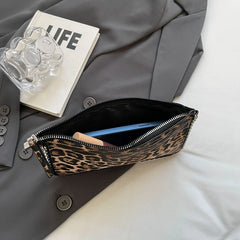 Leopard Crossbody Bags For Women Fashion Chain Mobile Phone Purse Travel