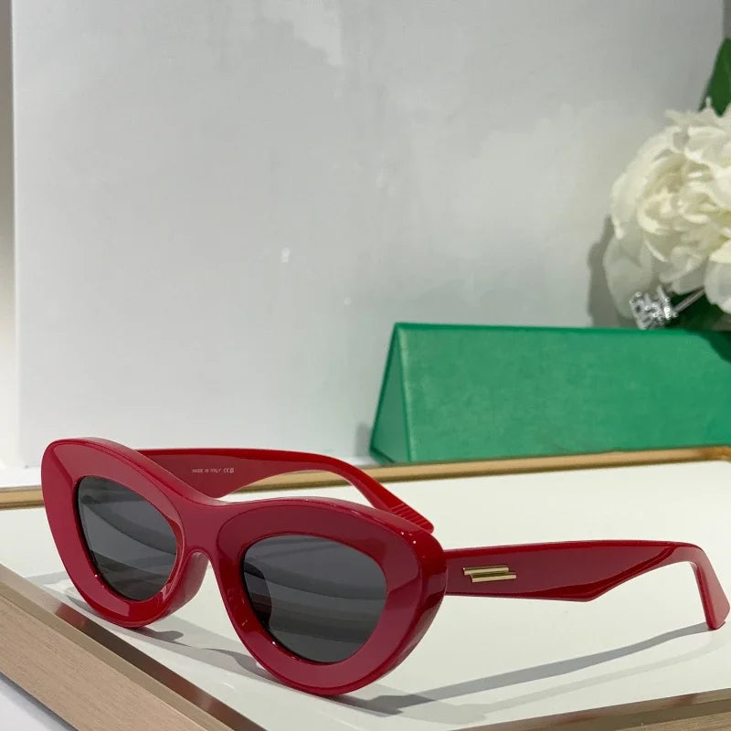 Cat Eye Woman Sunglasses Uv400 Acetate Sunglasses Men Handmade Sport Style Glasses Women Luxury Brand High Quality Eyeglasses