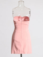 Solid Spliced Floral Dresses For Women Starpless Sleeveless