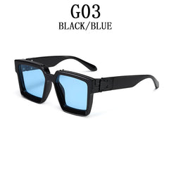 Sunglasses For Men Vintage Square Fashion Glasses Luxury Retro Sunglasses