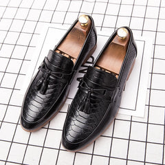 Brand Fashion Formal Shoes Bullock Business Office Shoes Men Italy Luxury