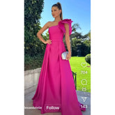 Homecoming Dresses: One Shoulder A-line Prom Dress Sleeveless Maxi