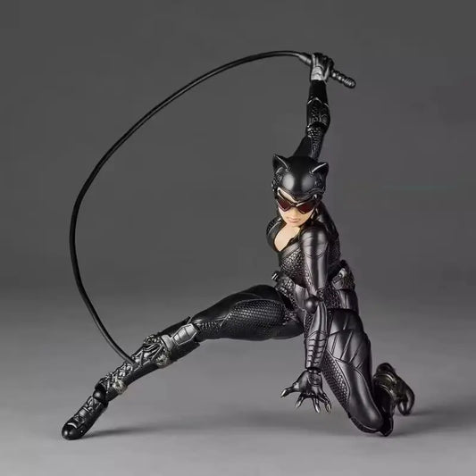 New Kaiyodo Revoltech Catwoman Dc Selina Kyle Batman Revoltech Amazing Yamaguchi Revoltech Series Figure Model Figurine Toy