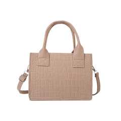Pu Leather Women'S Crossbody Bags With Stylish Red Wide Shoulder