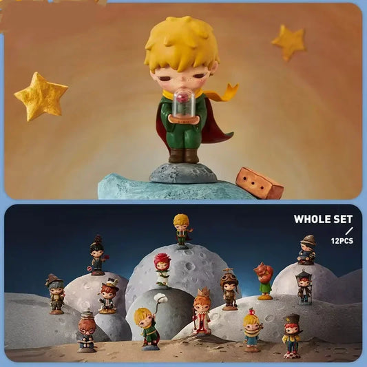 POP MART Hirono x Le Petit Prince Serie Blind Box Toys Mystery Box Mistery Caixa Action Figure Surprise Cute Model Birthday Gift