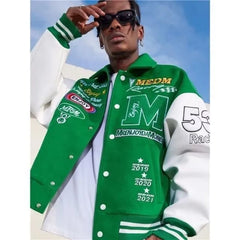 Baseball Jacket: Hip Hop Streetwear | Dodgers Baseball Jacket