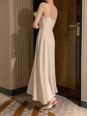 Homecoming Dresses: Women Spaghetti Strap A-Line Vintage Solid Party Black