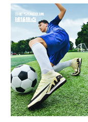 Men Soccer Shoes Grass Society Training Football Boots Cleats