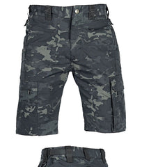 Men Cargo Shorts Quick Dry Tactical Short Pants Multi-Pocket Shorts Men's