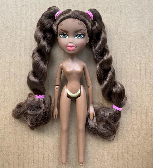 2001 Version Original Brazz Doll Multi-Joints Movable Vintage Rare Face Doll Heads Doll Shoes DIY Toys Accessories
