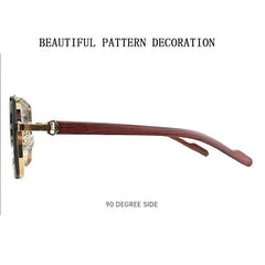 Sunglasses For Men New Wooden Vintage Designer Fashion Glasses