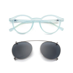 Steampunk Style Glasses (Anti Blue Light Blocking Eyewear) + Clip Lenses