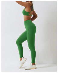Seamless Yoga Set Workout Sportswear Gym Clothing 2Pcs Sport Sets Women