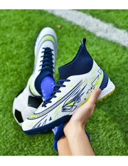 Men Sneakers Soccer Shoes Cleats Breathable Adult Kids TF/FG Football Boots