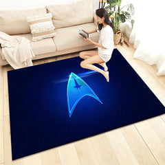 Star Trek HD Printed Carpet Living Room Home Decor Sofa Table Rug Anti Slip Chair