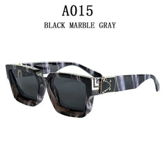 Sunglasses For Men Vintage Square Fashion Glasses Luxury Retro Sunglasses