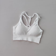 Sports underwear women's running shockproof summer quick drying back fitness bra