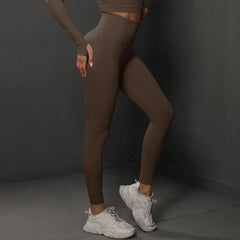 Women Seamless Yoga Pants Fitness Sports Running Sportswear Stretchy Lifting Tights