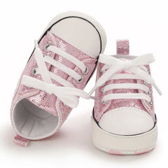 Baby Sequined Canvas Shoes Boys Girls Baby Casual Shoes