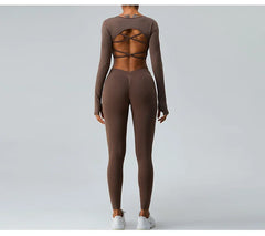 V Back Sport Leggings Female Train Gym Pants Woman Running Workout Leggings