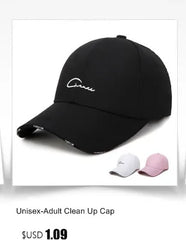 Mesh Baseball Cap for Men Adjustable Breathable Caps Quick Dry Running hat