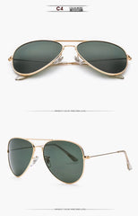 Air Force Pilot Sunglasses Men Polarized 62' Lens Large Sunglasses