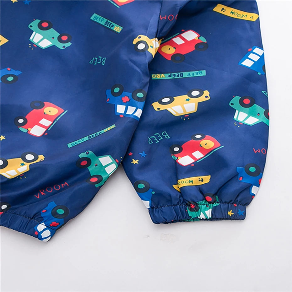 Boys Coat Outerwear Cartoon Pattern Boy Coats Kids Casual Children Coats Toddler Children Clothing