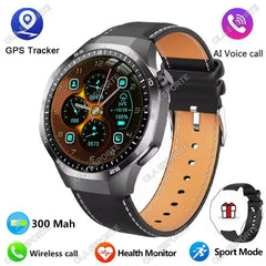 2025 New GPS NFC GT5 Pro Smart Watch Men HD AMOLED Screen Heart rate Bluetooth Call IP68 Waterproof Man Smartwatch Holiday Gifts