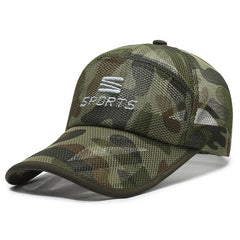 Outdoor Camouflage Mesh Baseball Cap Men Cap Summer Unisex Men And Women