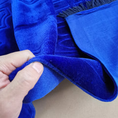 Prayer Rug Soft Sejadah Murah Velvet Sajadah Turkey Kiswah Pintu Kaabah Dari Mesir