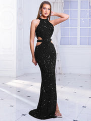 Homecoming Dresses: O Neck Off Shoulder Evening Prom Gown